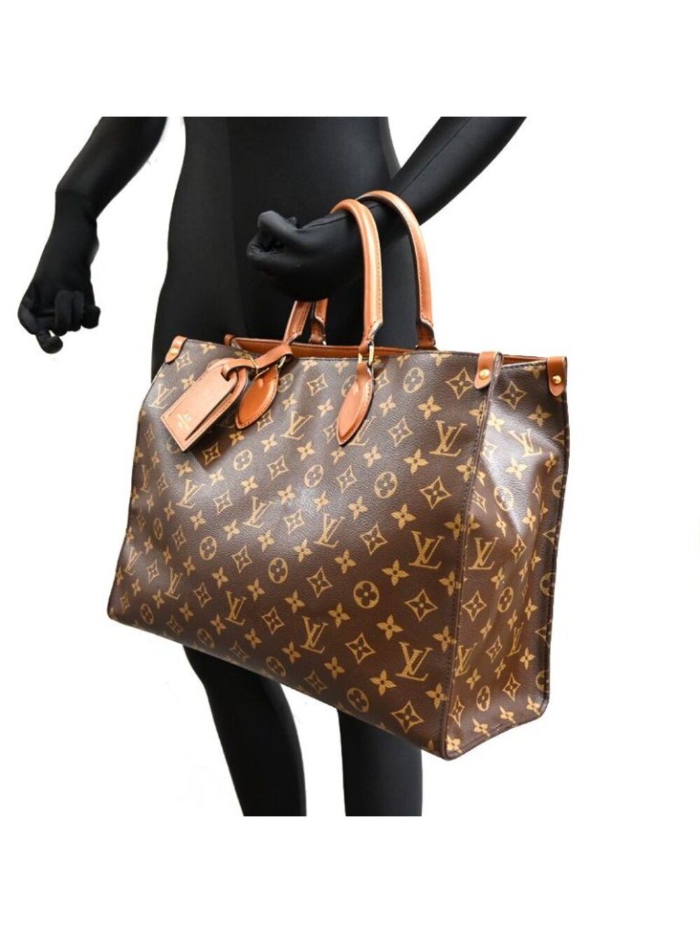 Louis Vuitton Tote Brown - Picture 9 of 10